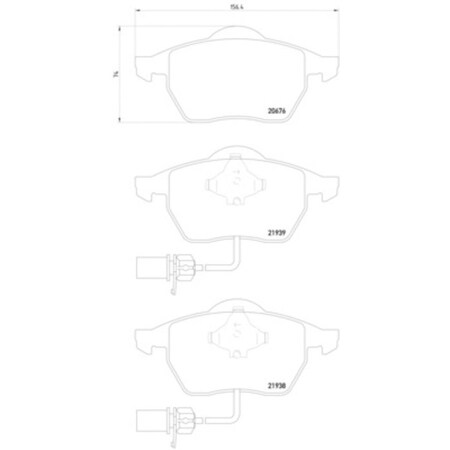 Pagid Brakes Disc Brake Pad, 355008411 355008411